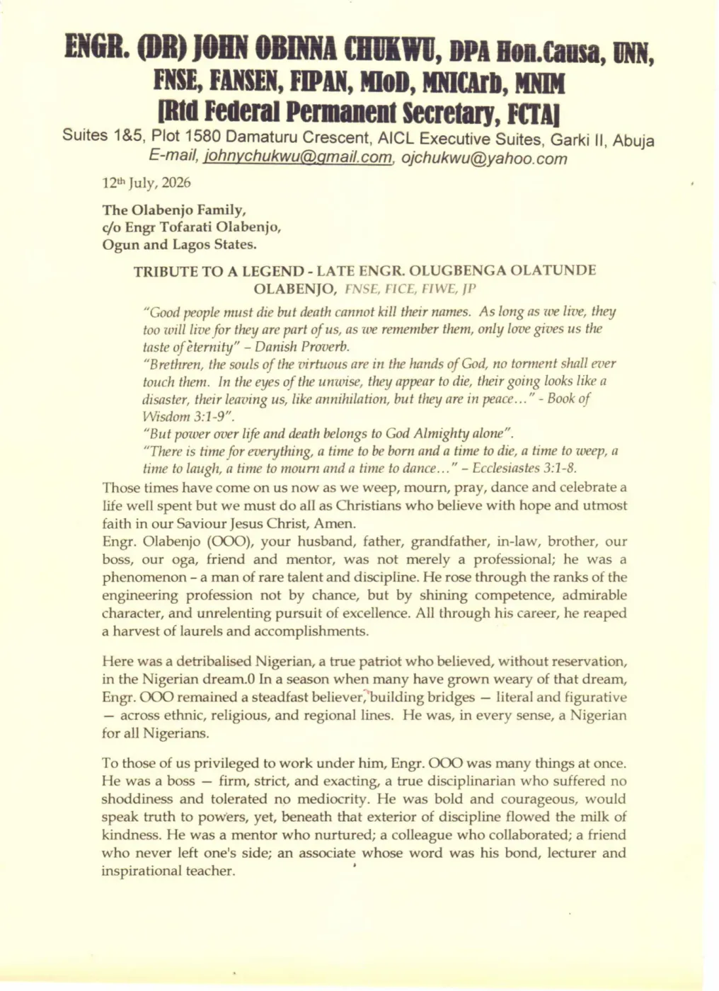 Shared by High Chief, Engr(Dr) Johnny O Chukwu, FNSE, FASEN (1)